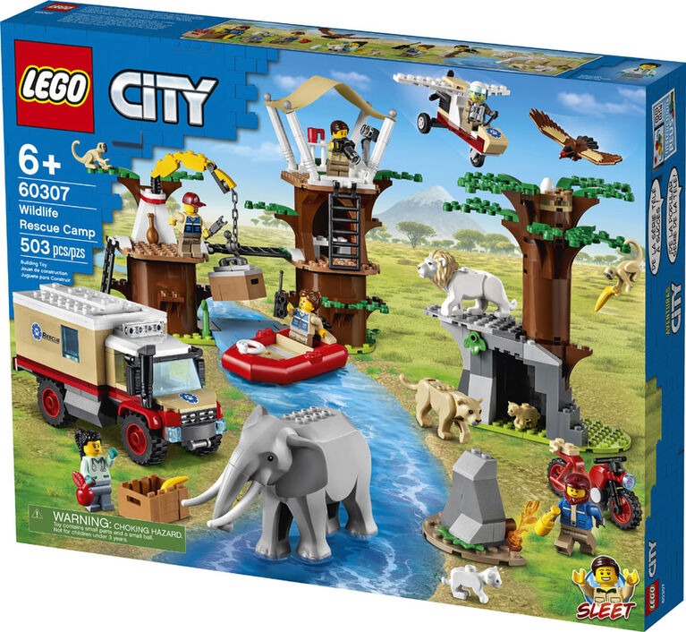 LEGO City Wildlife Rescue Camp (503 Pieces)